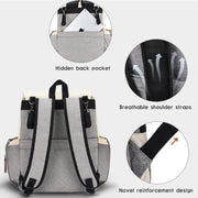 Baby Diaper Backpack with Pacifier Case