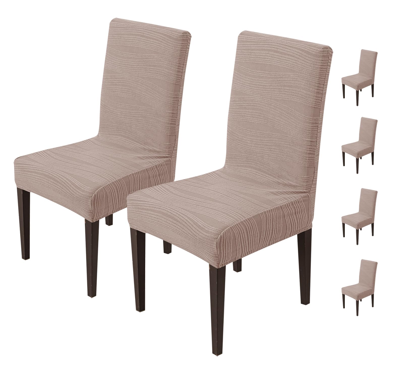 Stretchy Universal Jacquard Waterproof Chair Cover (Pink)