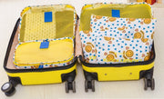 Travel Storage Printed Clothes Packing Cubes bags Set of 6 pcs