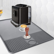 Silicone Coffee Mat For Counter Raised Spill Proof Edge