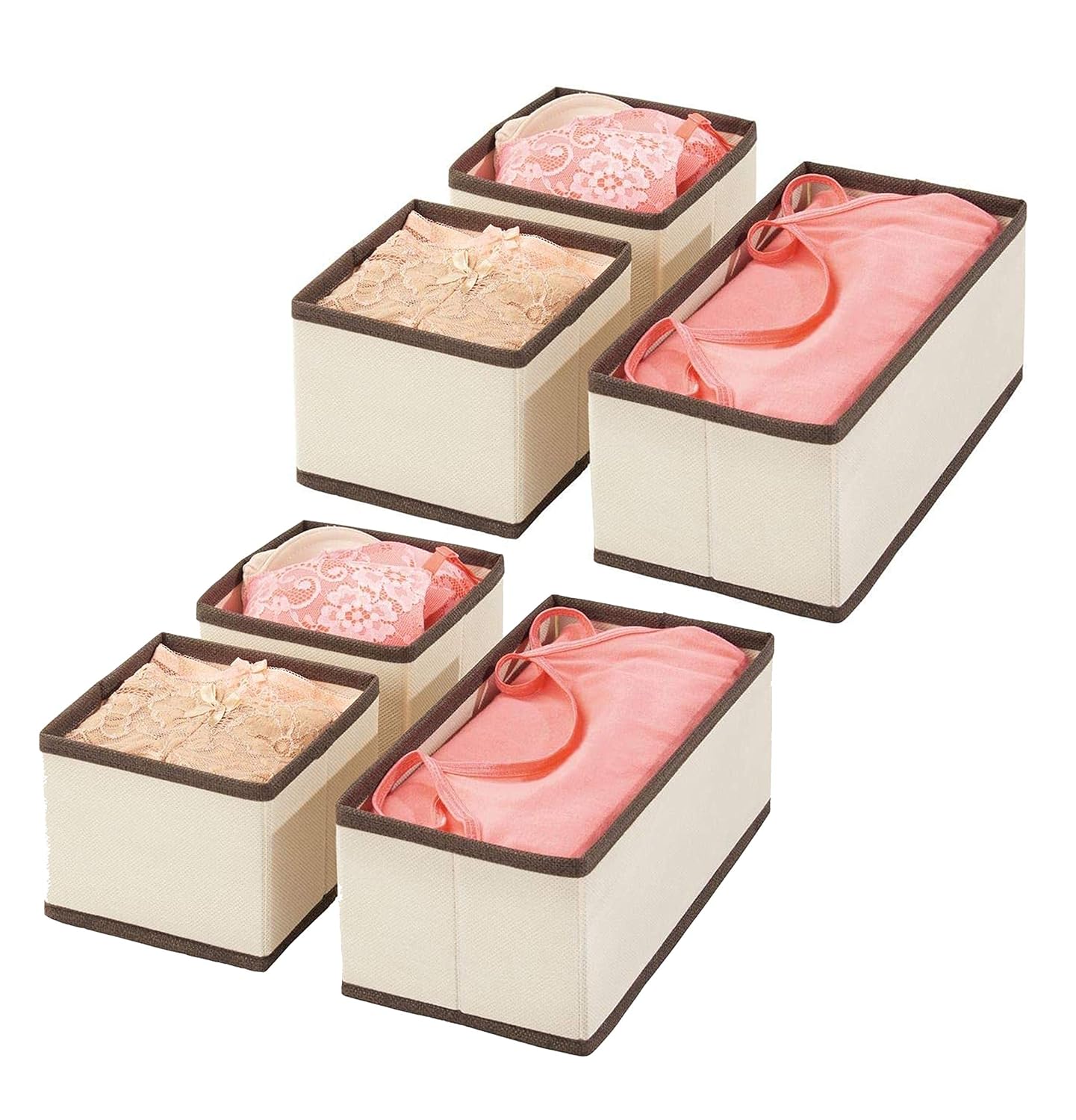 Storage Box/ Organizer Cube for Closet/ Dresser/ Drawer - Set of 3