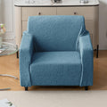 Universal Jacquard Fabric Sofa Cover – Soft, Stretchable Couch Slipcover (Blue)