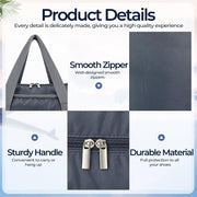 Travel Shoe Bag for 6 Pairs - Grey