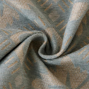 Lumen Series Chenille Jacquard Couch Cover – Quilted Non-Slip Washable Sofa (Blue)