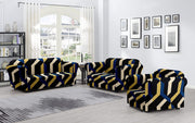 Universal Sofa Slipcovers  (Sevoy Blue)