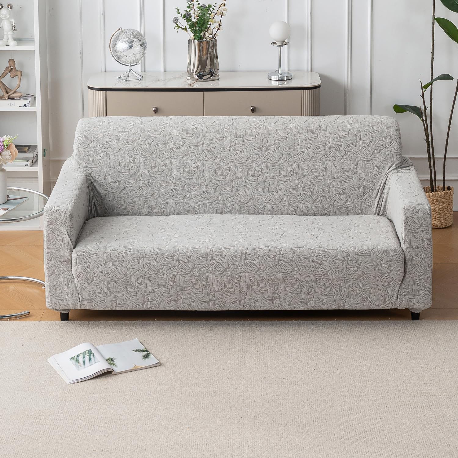 Universal Jacquard Stretchable Sofa Cover (3+1+1)