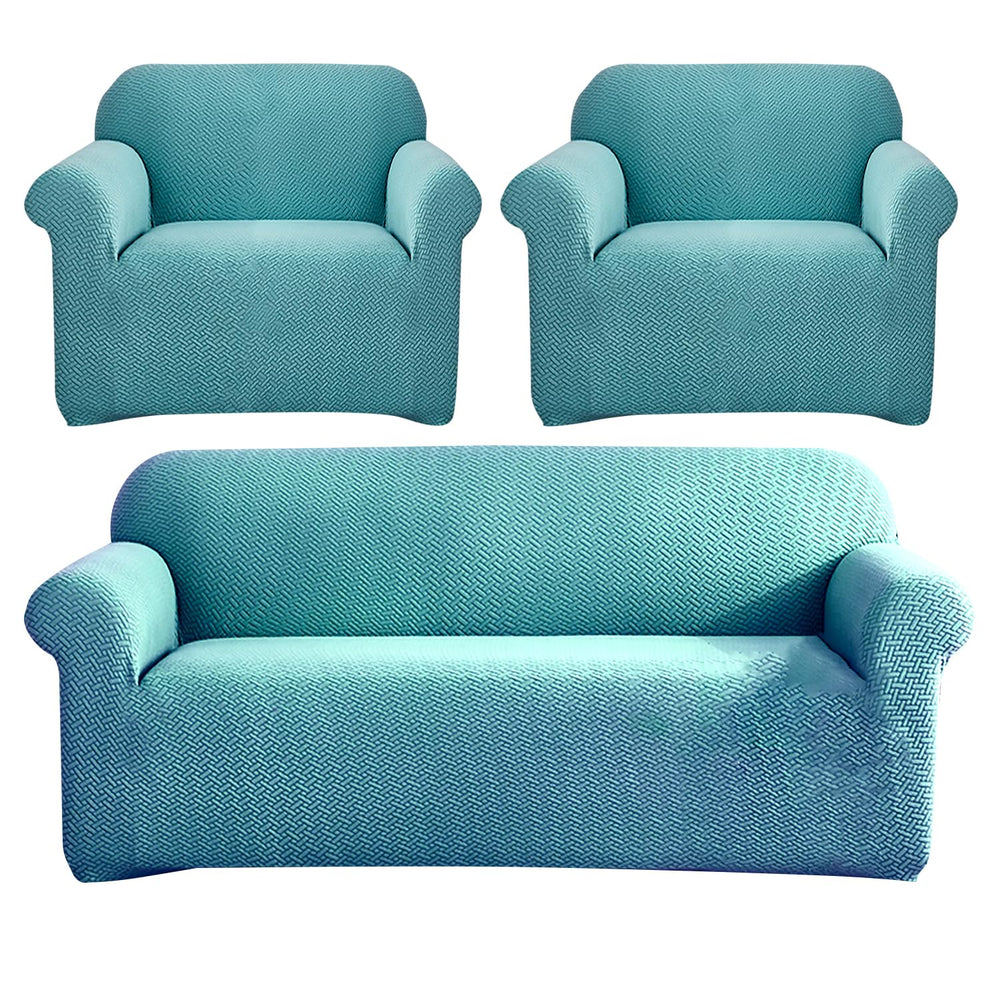 Universal Fleece Fabric Sofa Cover 3 + 1 + 1 Seater