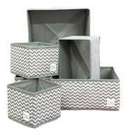 Foldable Cloth Storage Box Closet Dresser Drawer Organizer Set of 6
