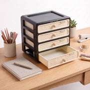 Drawer Storage Box for Cosmetics - Black