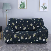 Universal Sofa Cover 140 GSM Sofa Slipcover (Black Leaflet)