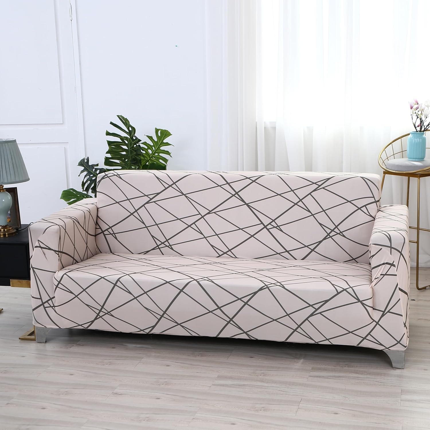 Universal Slipcover Stretch Elastic Sofa  3 + 2 Seater Sofa Cover