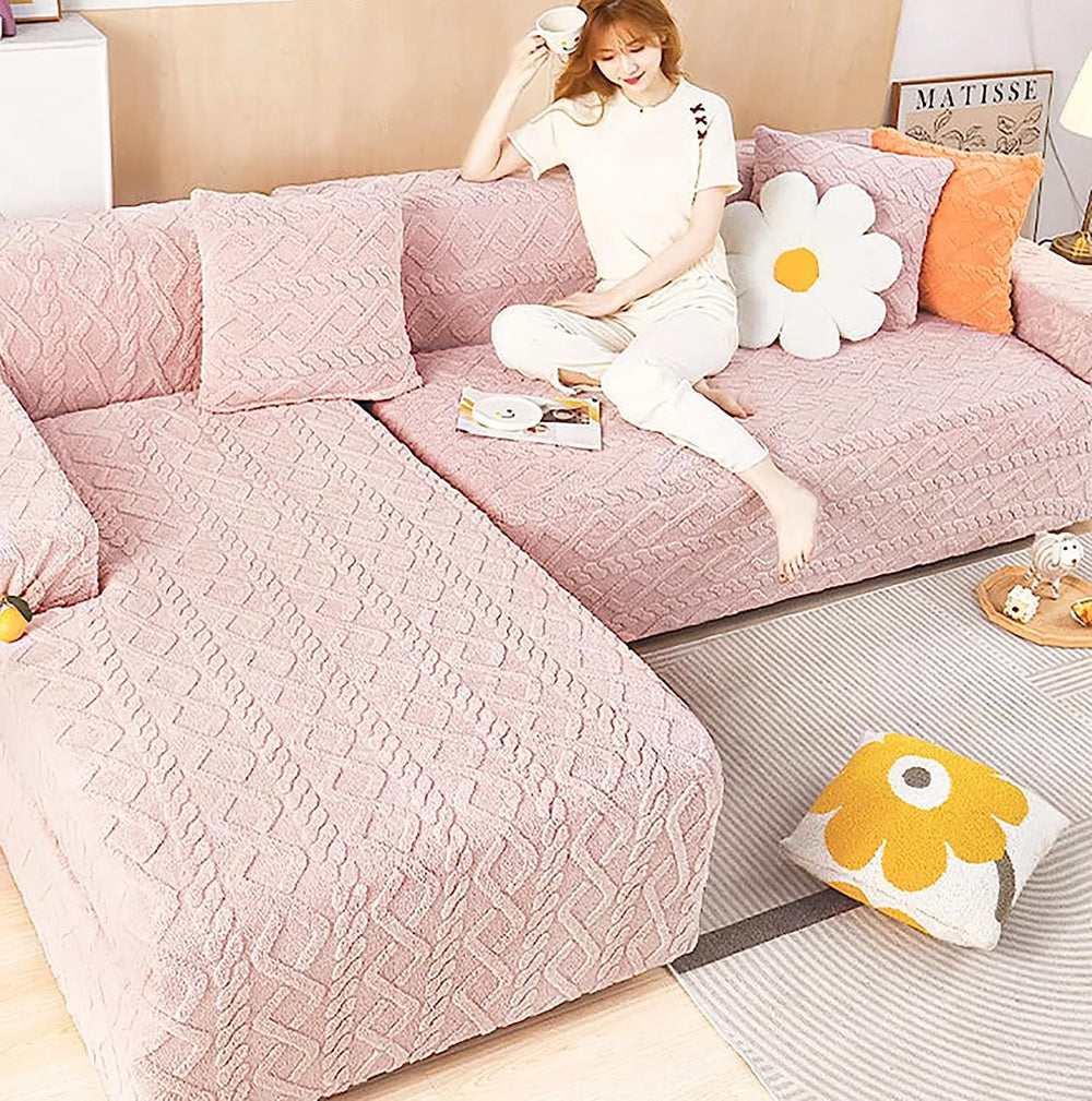 Universal Couch Cover-Pink