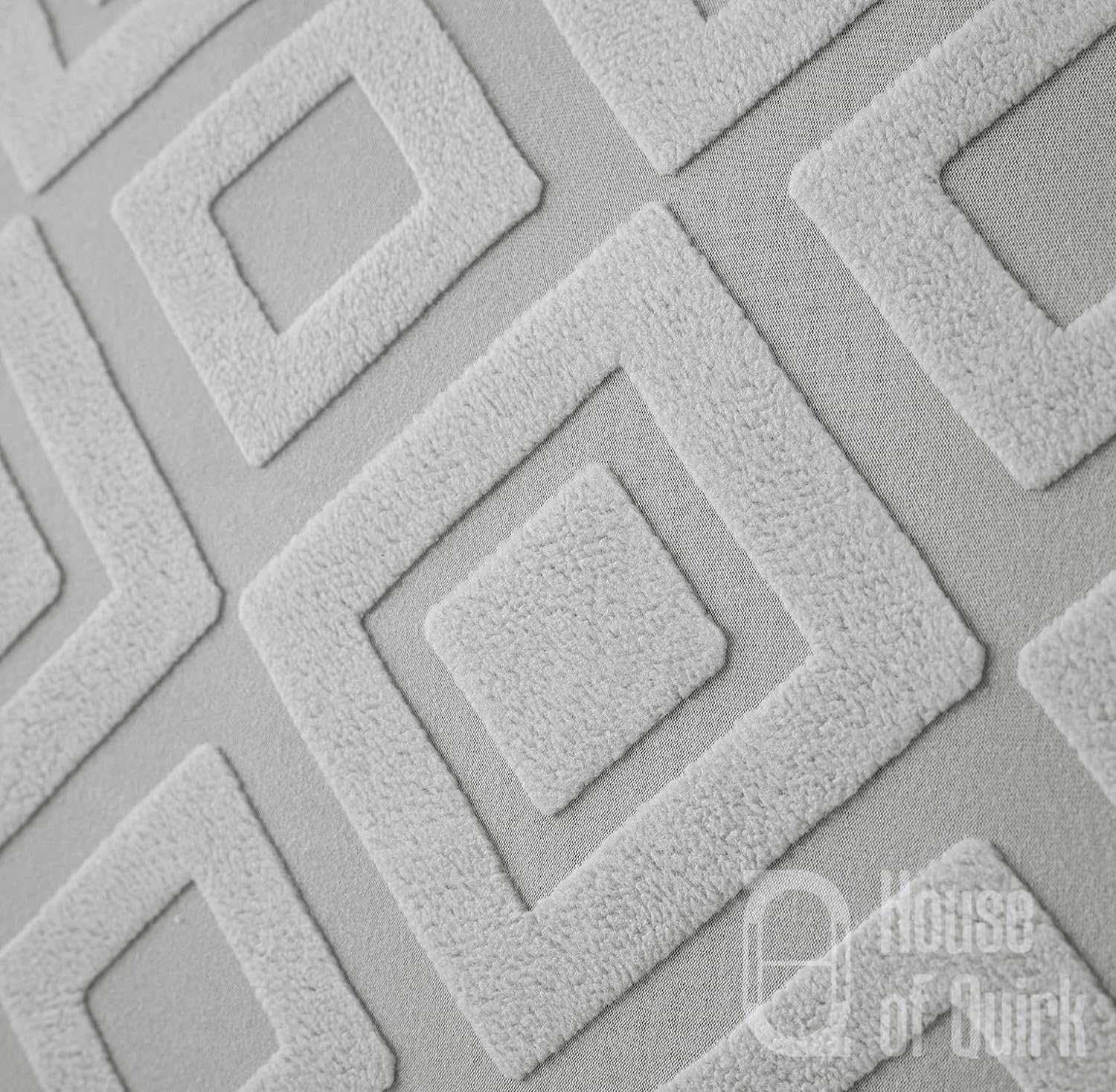 Jacquard Fabric Diamond Texture Sofa Cover 220 GSM (Stone)