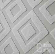 Jacquard Fabric Diamond Texture Sofa Cover 220 GSM (Stone)