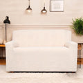 Universal Crocodile Texture Jacquard Fabric Sofa Cover (Beige)