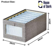 Closet Drawer Organizers (Grey)