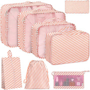 Set of 8 Packing Travel Cube Organiser