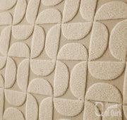 Jacquard Fabric Texture Sofa Cover 220 GSM Sofa Slipcover-Camel