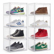 Shoe Storage Organizer Boxes White