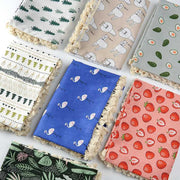 Printed Rectangle Tablecloth Cotton Linen Table