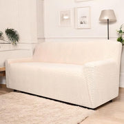 Universal Crocodile Texture Jacquard Fabric Sofa Cover (Beige)