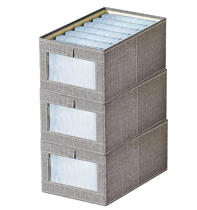 Closet Drawer Organizers (Grey)