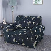 Universal Sofa Cover 140 GSM Sofa Slipcover (Black Leaflet)