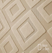 Jacquard Fabric Diamond Texture Sofa Cover 220 GSM (Camel)