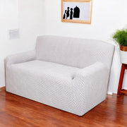 Universal Jacquard Fabric Sofa Cover-Smoke