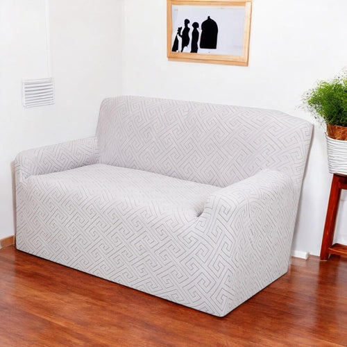 Universal Jacquard Fabric Sofa Cover-Smoke