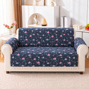 AAGAN Series Sofa Cover Set with Frill - Neelambari