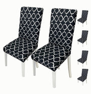 Printed Chair Cover (Black Lantern)
