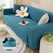 Universal Fleece Sofa Slipcover(Teal)