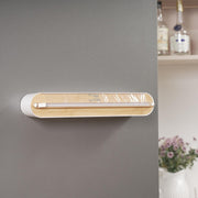 Magnetic Plastic Wrap Dispenser with Paper Towel Holder