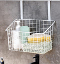 Over Door Hanging Storage Baskets – No-Drill Kitchen & Bathroom Organizer