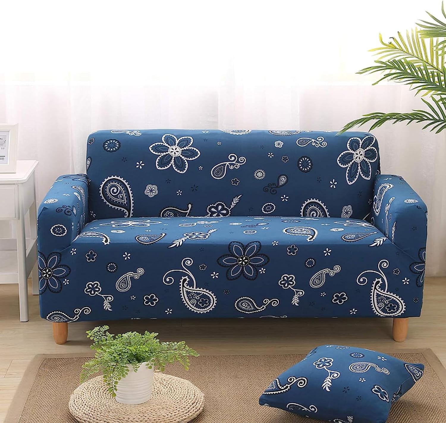 Universal Slipcover Stretch Elastic Sofa  3 + 2 Seater Sofa Cover