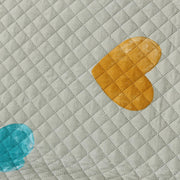 Polyester Sofa Cover Mat Reversible Couch Protector-Minty Hearts