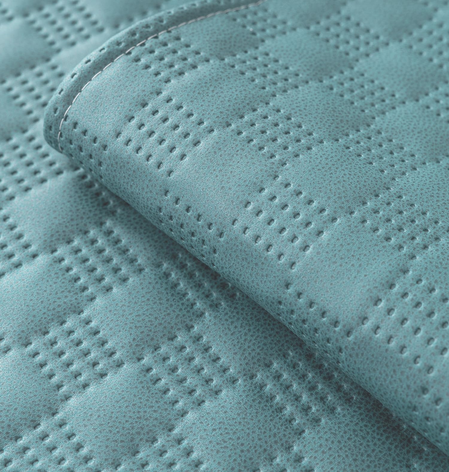 Luxury Waterproof Sofa Cover 1/2/3/4/5 Seater (Light Blue)