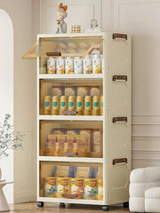 Foldable Storage Box, Closet Organizers and Storage (48 cm, Beige)