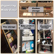 Fabric Utensils Storage Box Set Of 4 (3 Box + 1 Slot Organizer)