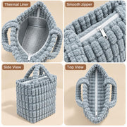 Plushy Velvet Insulated Lunch Bag 9.7L