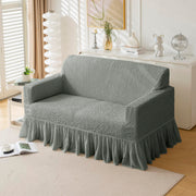 Universal Italian Pattern Sofa Slipcover-Grey