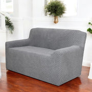 Universal Jacquard Fabric Sofa Cover-Charcoal