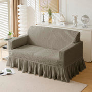 Universal Italian Pattern Sofa Slipcover-Coffee
