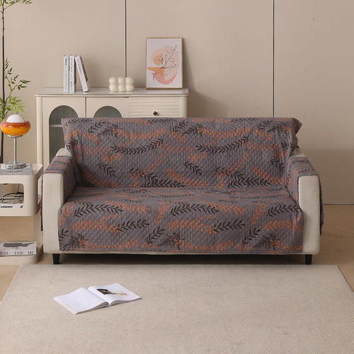 Polyester Sofa Cover Mat Reversible Couch Protector-Oakwood
