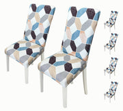 Elastic Chair Cover (White Bamby)