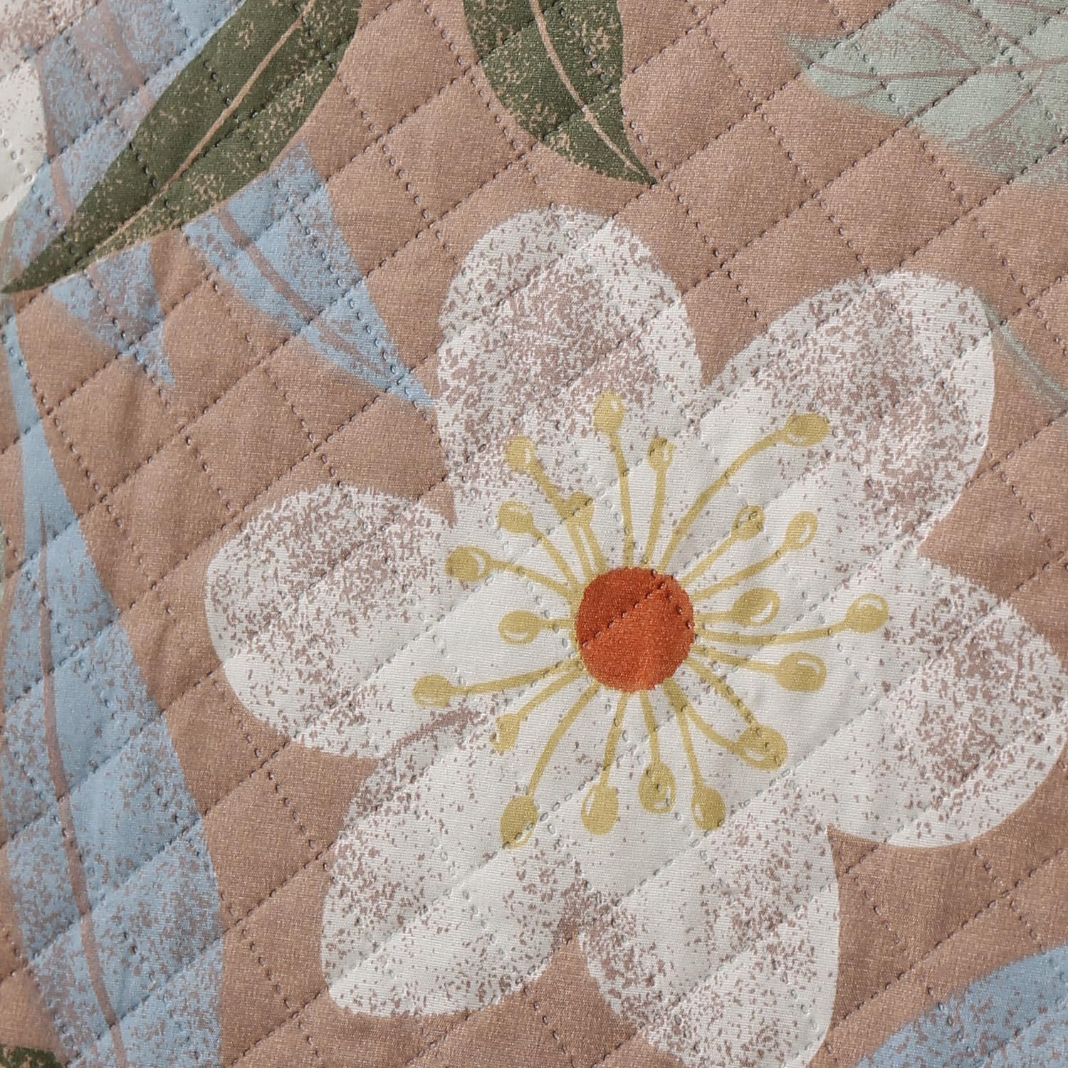 Polyester Sofa Cover Mat Reversible Couch Protector-Beige Botanica