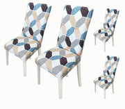 Elastic Chair Cover (White Bamby)