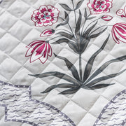 Mughal Series Anti-Slip Sofa Cover Mat with Pocket – Polyester Couch Protector(Mughal Buta)
