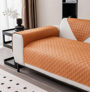 Luxury Waterproof Sofa Cover 1/2/3/4/5 Seater (Tan)